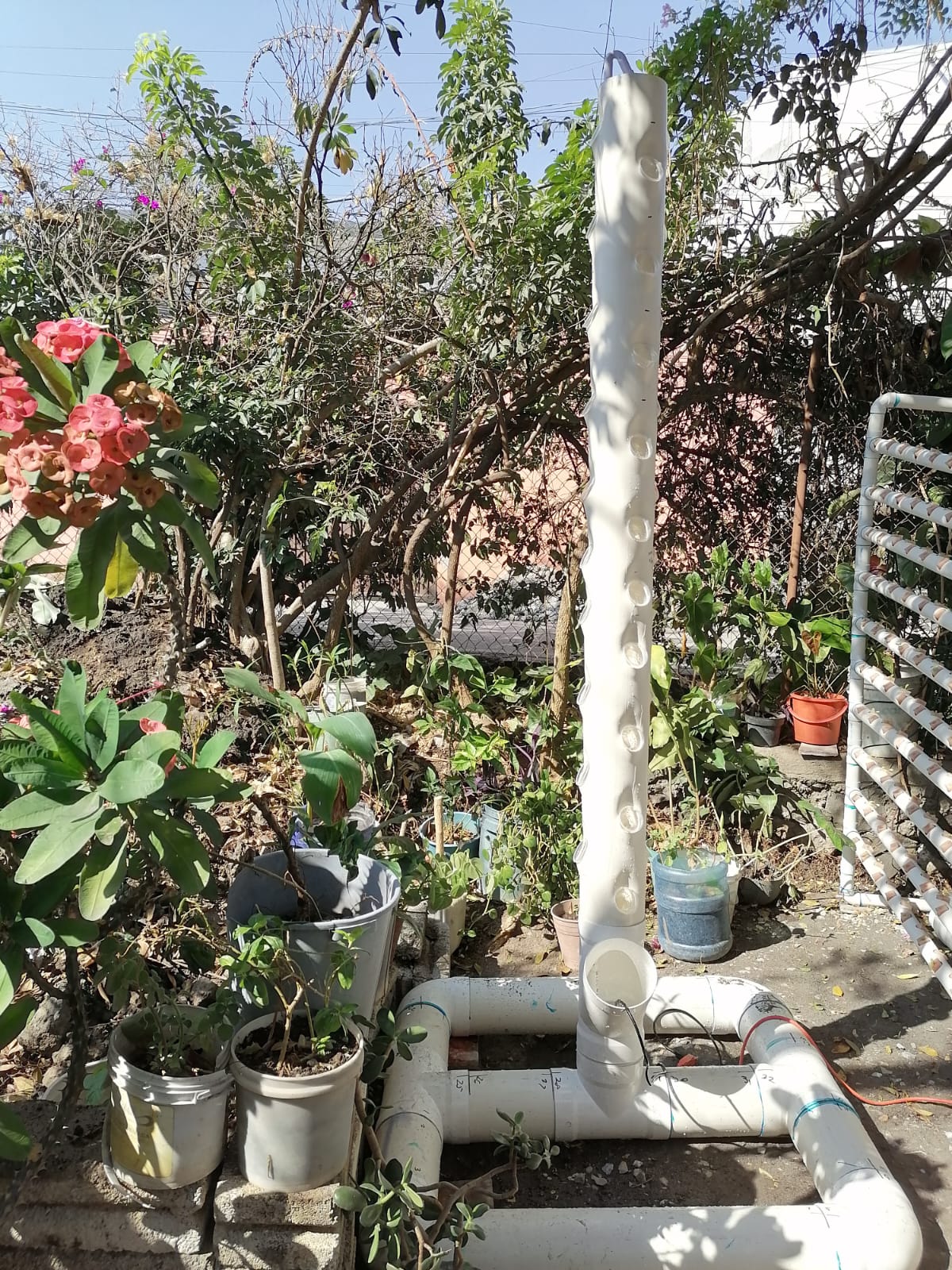 Vertical hydroponic system